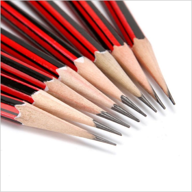 School Supplies - 10Pcs /Lot Sketch Pencil Wooden Lead
