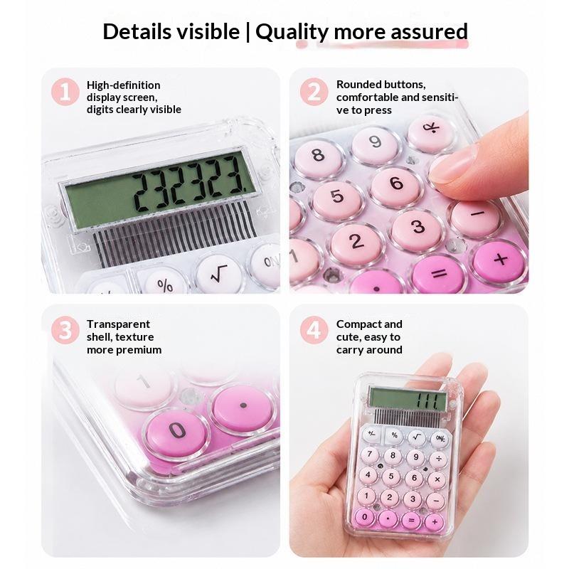 Portable Mini Cute Silent Calc - огляд і ціна Scientific Calculator For Secondary School