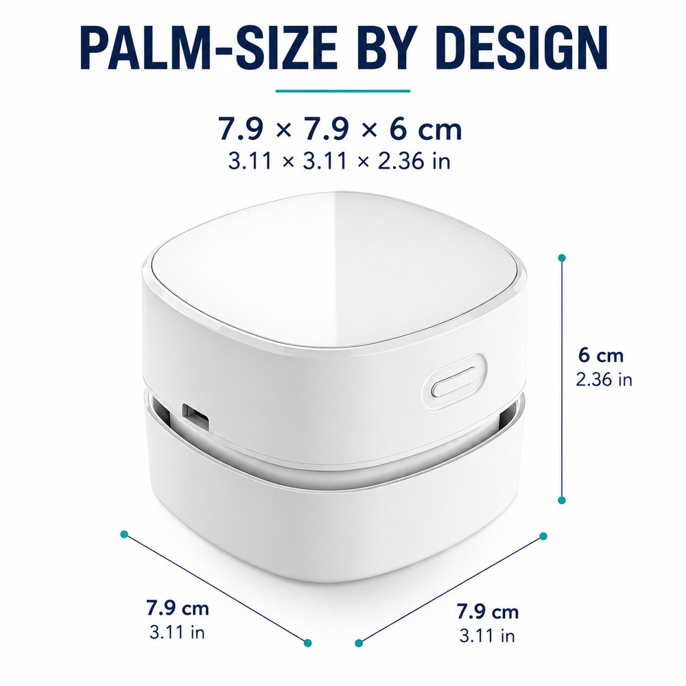 Portable Desktop Vacuum Cleane - огляд і ціна Mini Desktop Vacuum Cleaner For Eraser Dust