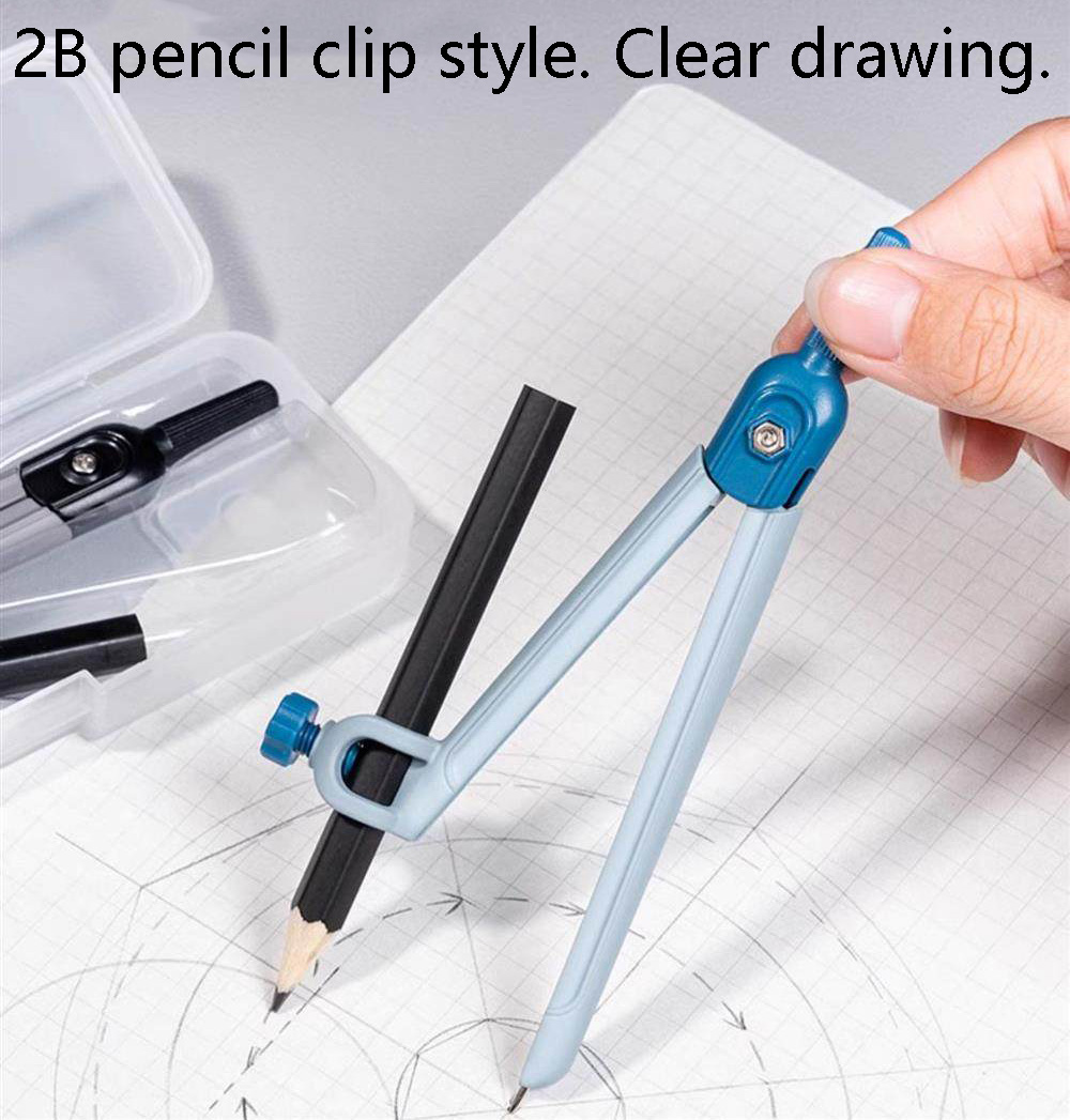 3PCS Math Geometry Set Metal C - огляд і ціна Math Geometry Set With Compass