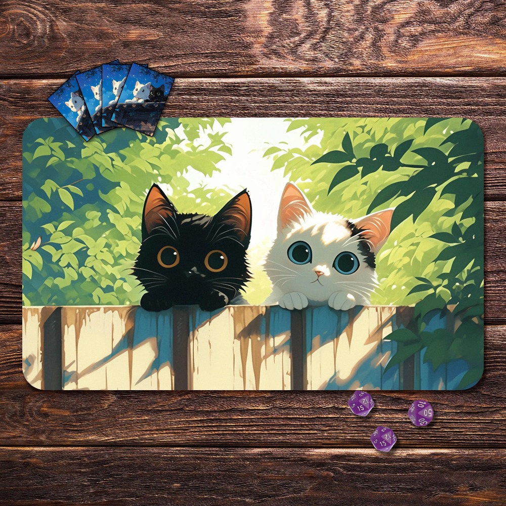 Playmat for TCG - Summer Cat,  - огляд і ціна Desk Accessories